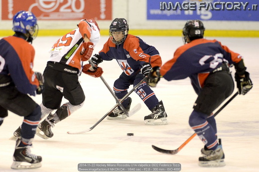2014-11-22 Hockey Milano Rossoblu U14-Valpellice 0932 Federico Tozzi